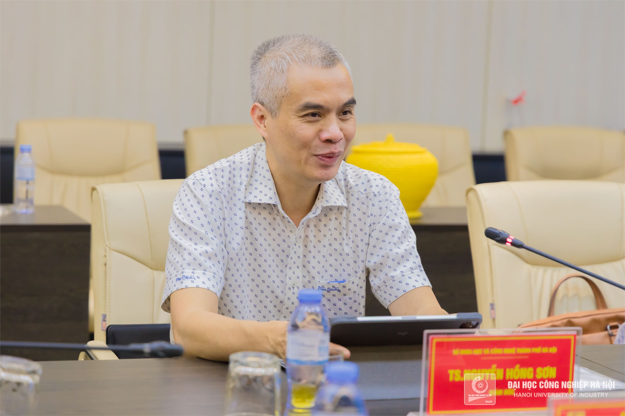 HaUI đẩy mạnh hợp tác với Sở Khoa học và Công nghệ Hà Nội