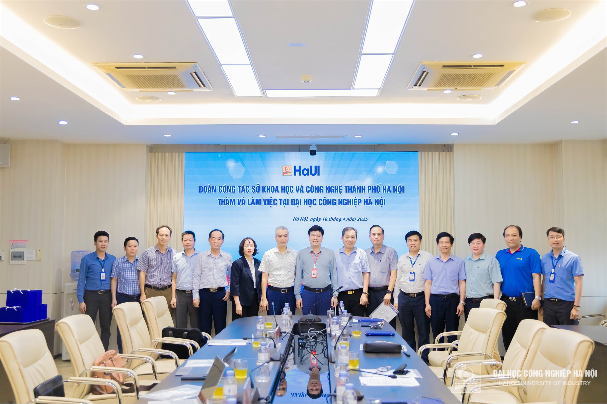 HaUI đẩy mạnh hợp tác với Sở Khoa học và Công nghệ Hà Nội