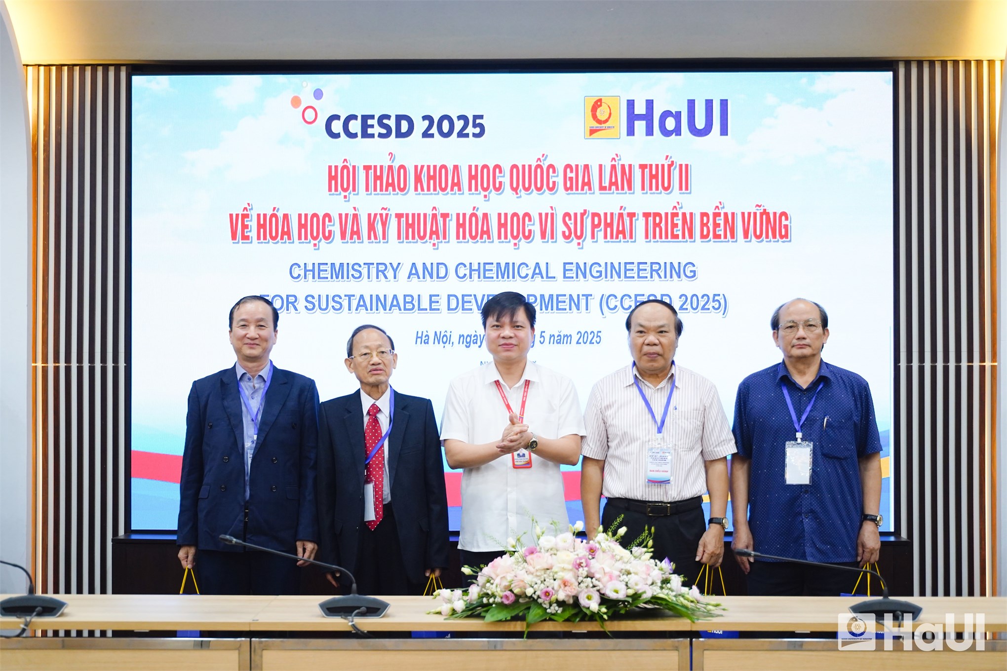 CCESD 2025: Hóa học và Kỹ thuật Hóa học kiến tạo tương lai bền vững