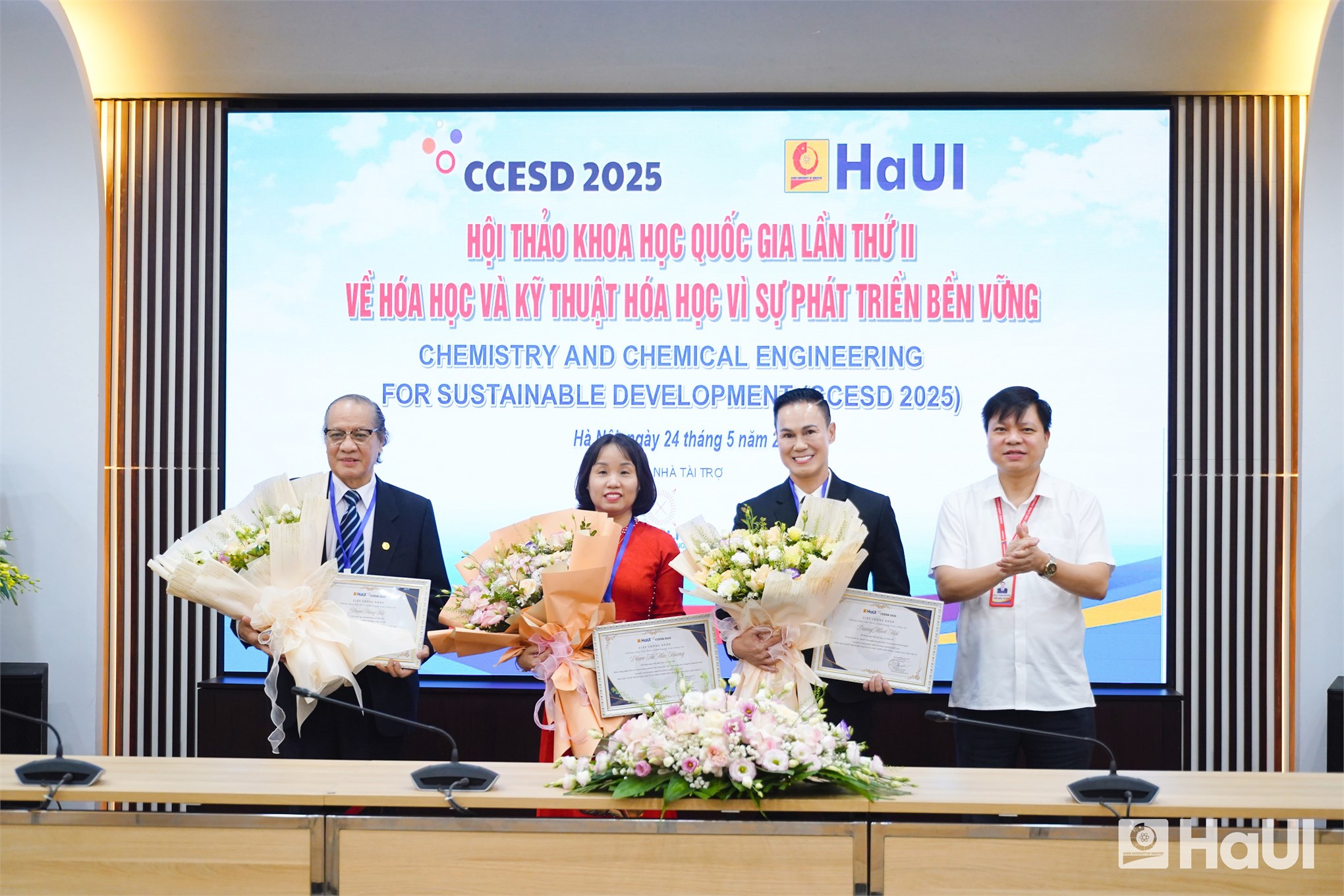 CCESD 2025: Hóa học và Kỹ thuật Hóa học kiến tạo tương lai bền vững