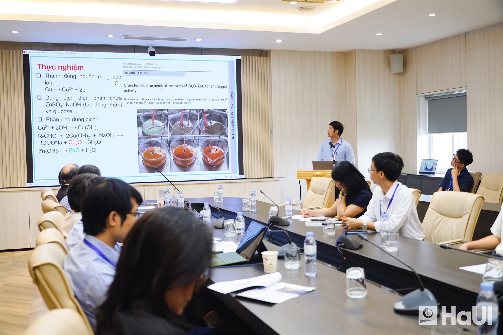CCESD 2025: Hóa học và Kỹ thuật Hóa học kiến tạo tương lai bền vững