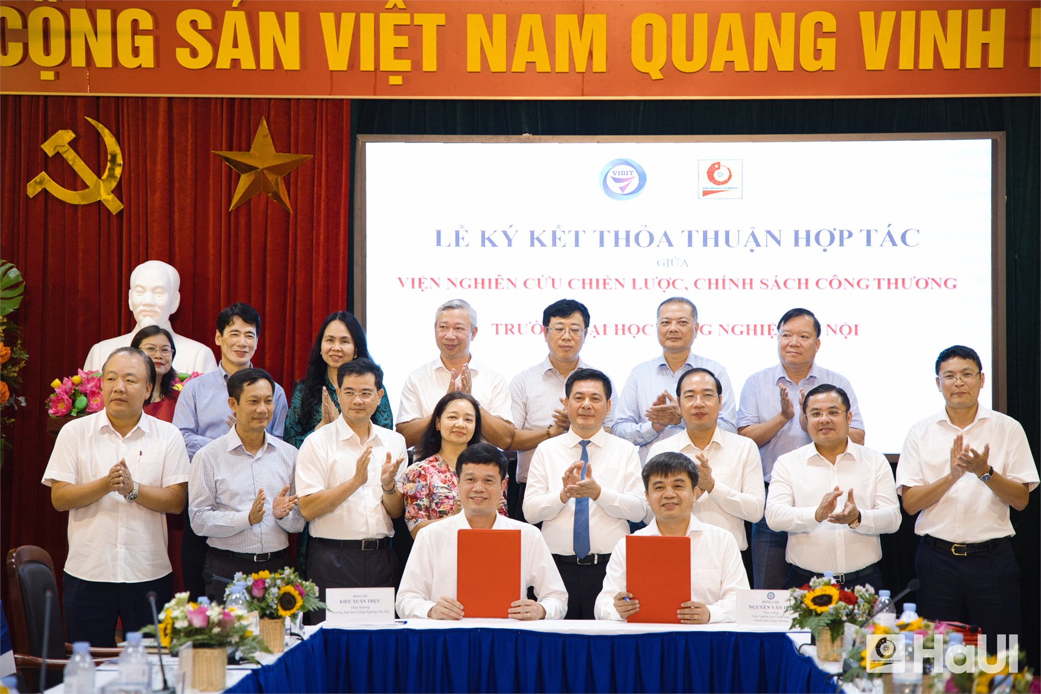 HaUI ký kết hợp tác với Viện Nghiên cứu Chiến lược, Chính sách Công Thương