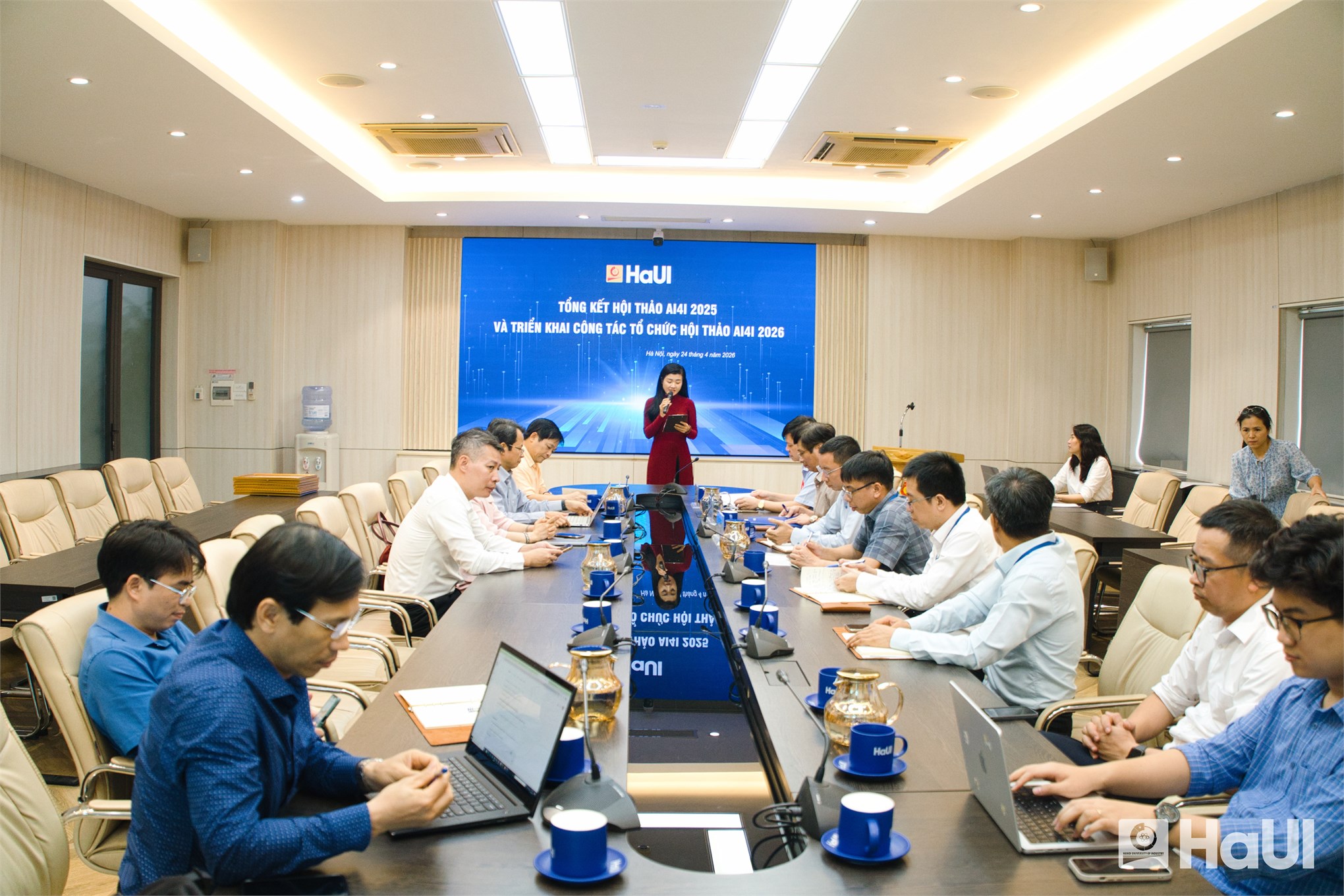 Summary of AI4Industry 2025 and direction towards AI4Industry 2026: HaUI leads the network applying AI in industry