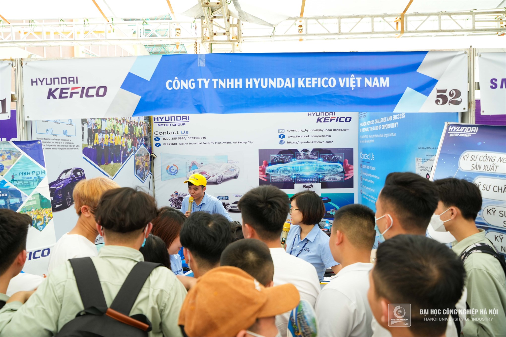 8.500 cơ hội việc làm cho sinh viên Đại học Công nghiệp Hà Nội tại Ngày hội việc làm 2022