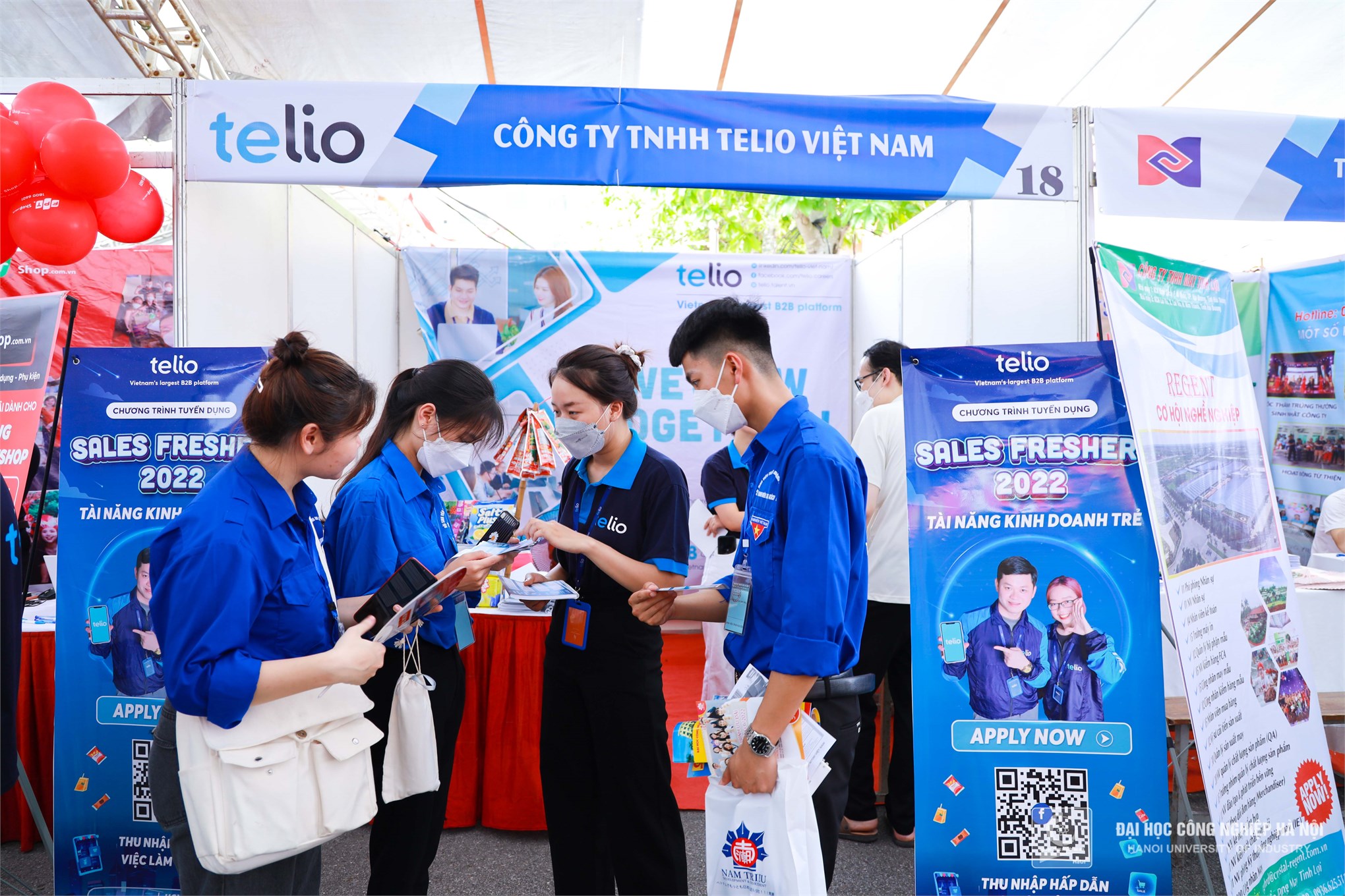 8.500 cơ hội việc làm cho sinh viên Đại học Công nghiệp Hà Nội tại Ngày hội việc làm 2022