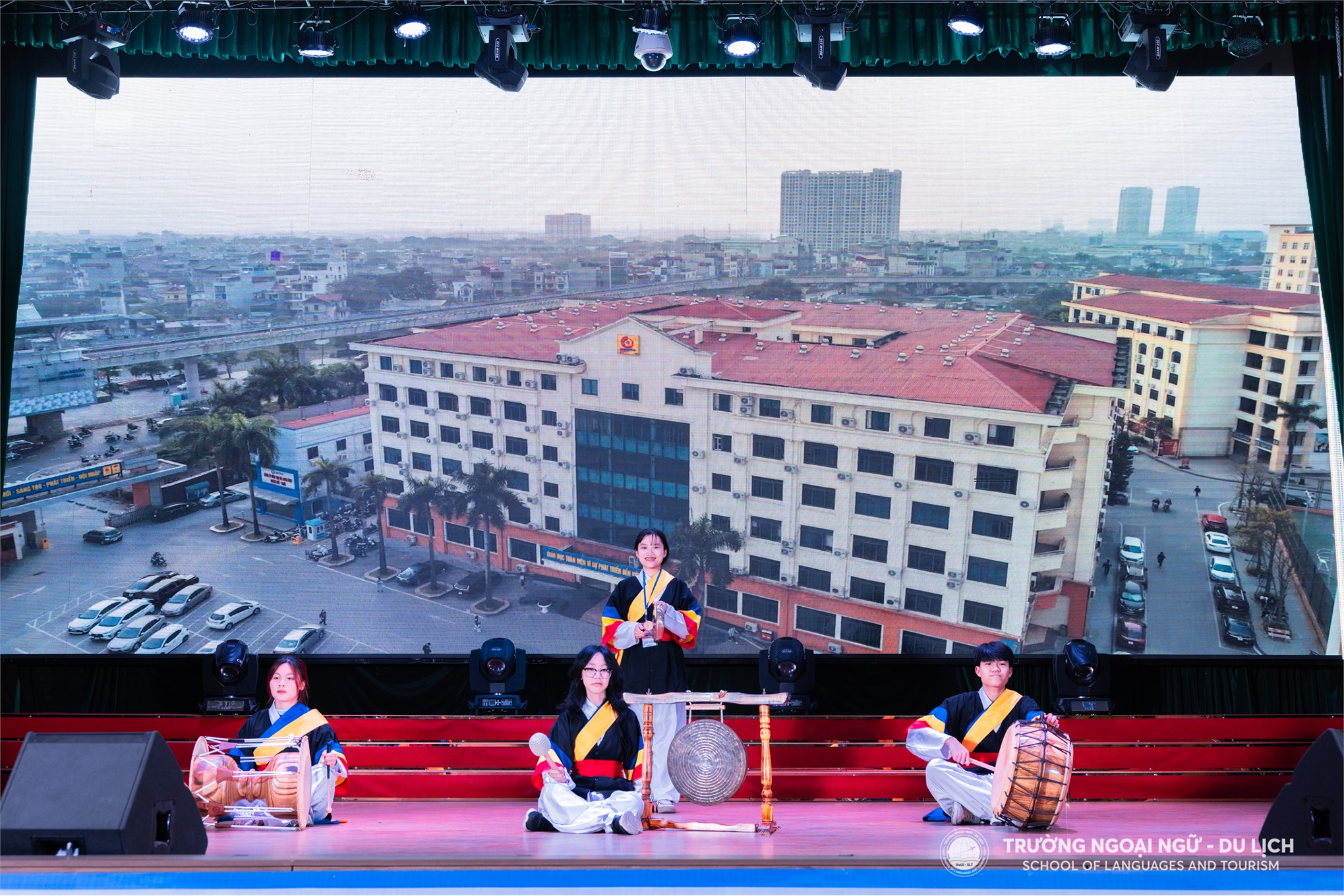 Chung kết cuộc thi Sinh viên yêu thích Tiếng Hàn năm 2023: Sân chơi đầy trí tuệ kết nối sinh viên yêu thích tiếng Hàn Quốc