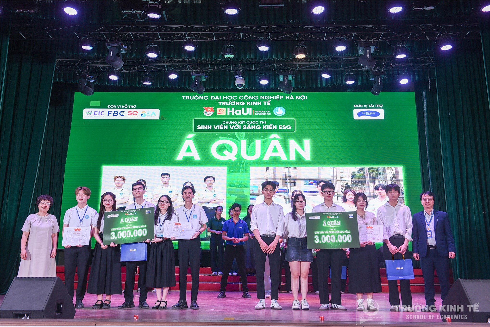 Chung kết `Sinh viên với sáng kiến ESG` mùa 2: Sân chơi sáng tạo hướng đến phát triển bền vững
