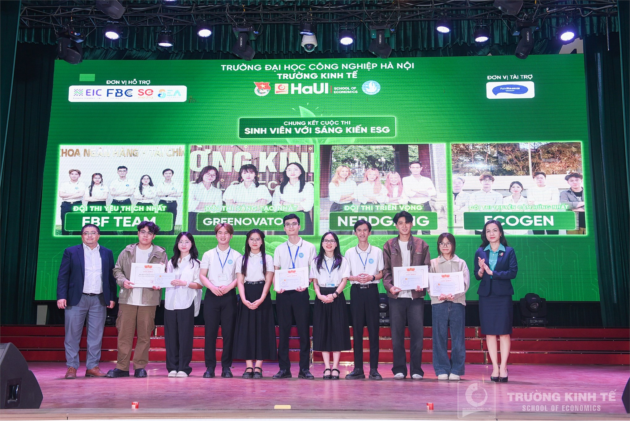 Chung kết `Sinh viên với sáng kiến ESG` mùa 2: Sân chơi sáng tạo hướng đến phát triển bền vững