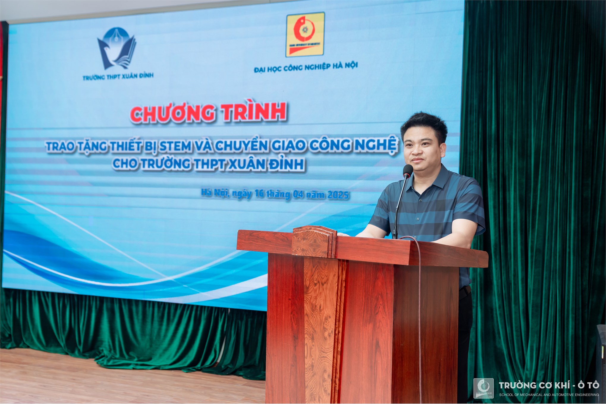 Trường Cơ khí - Ô tô chắp cánh ước mơ cho hàng ngàn học sinh từ phương thức giáo dục STEM