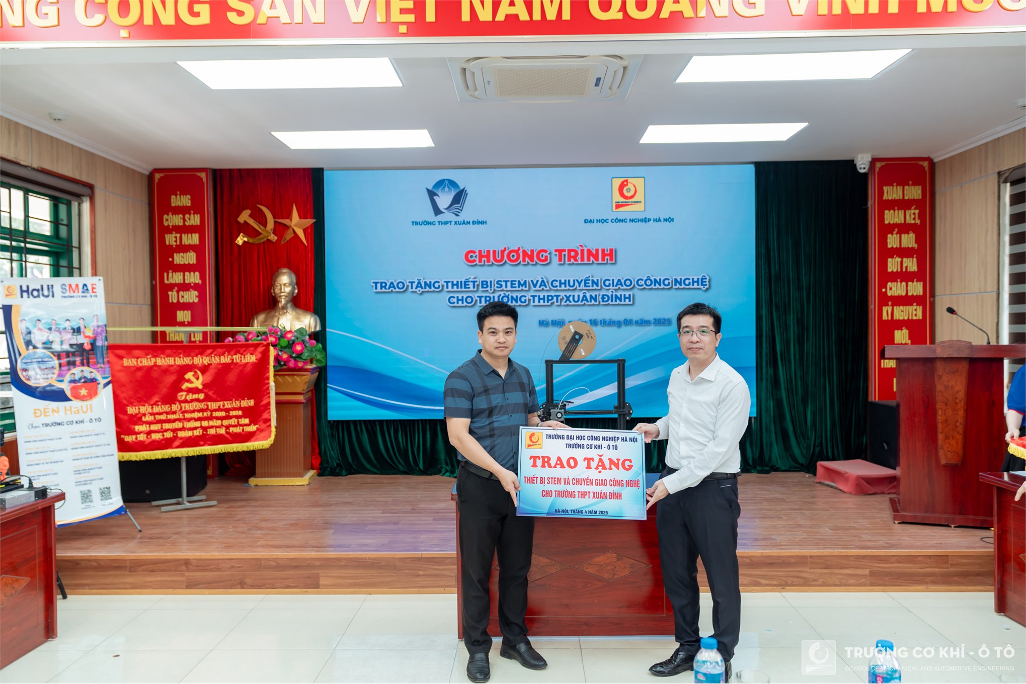 Trường Cơ khí - Ô tô chắp cánh ước mơ cho hàng ngàn học sinh từ phương thức giáo dục STEM