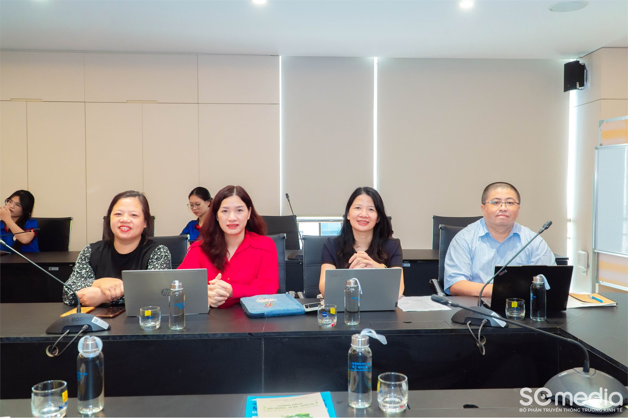 Trường Kinh tế, Trường Đại học Công nghiệp Hà Nội đón tiếp đoàn cán bộ Tổ chức Tài chính công bằng Châu Á (Fair Finance Asia - FFA)