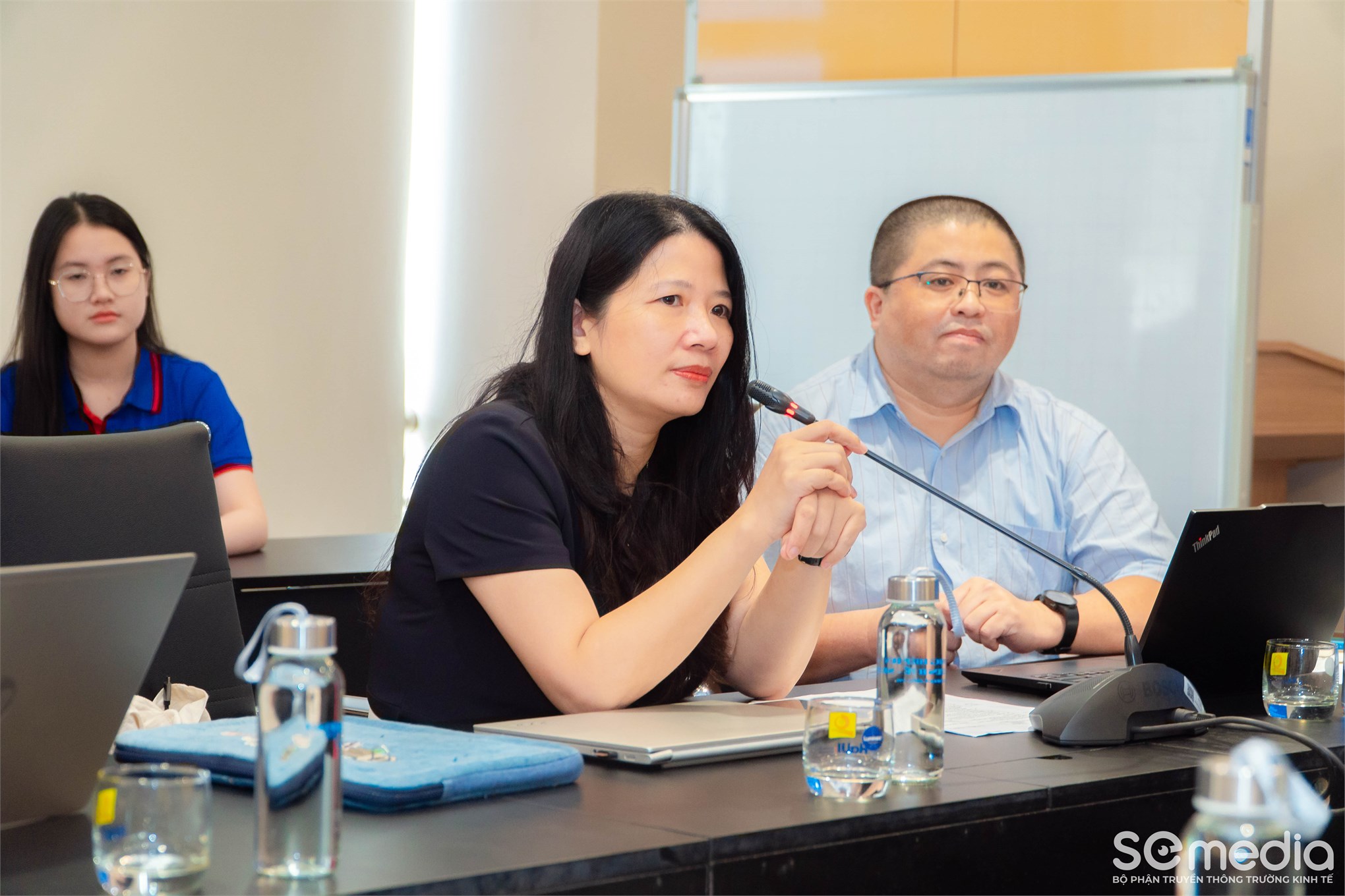 Trường Kinh tế, Trường Đại học Công nghiệp Hà Nội đón tiếp đoàn cán bộ Tổ chức Tài chính công bằng Châu Á (Fair Finance Asia - FFA)