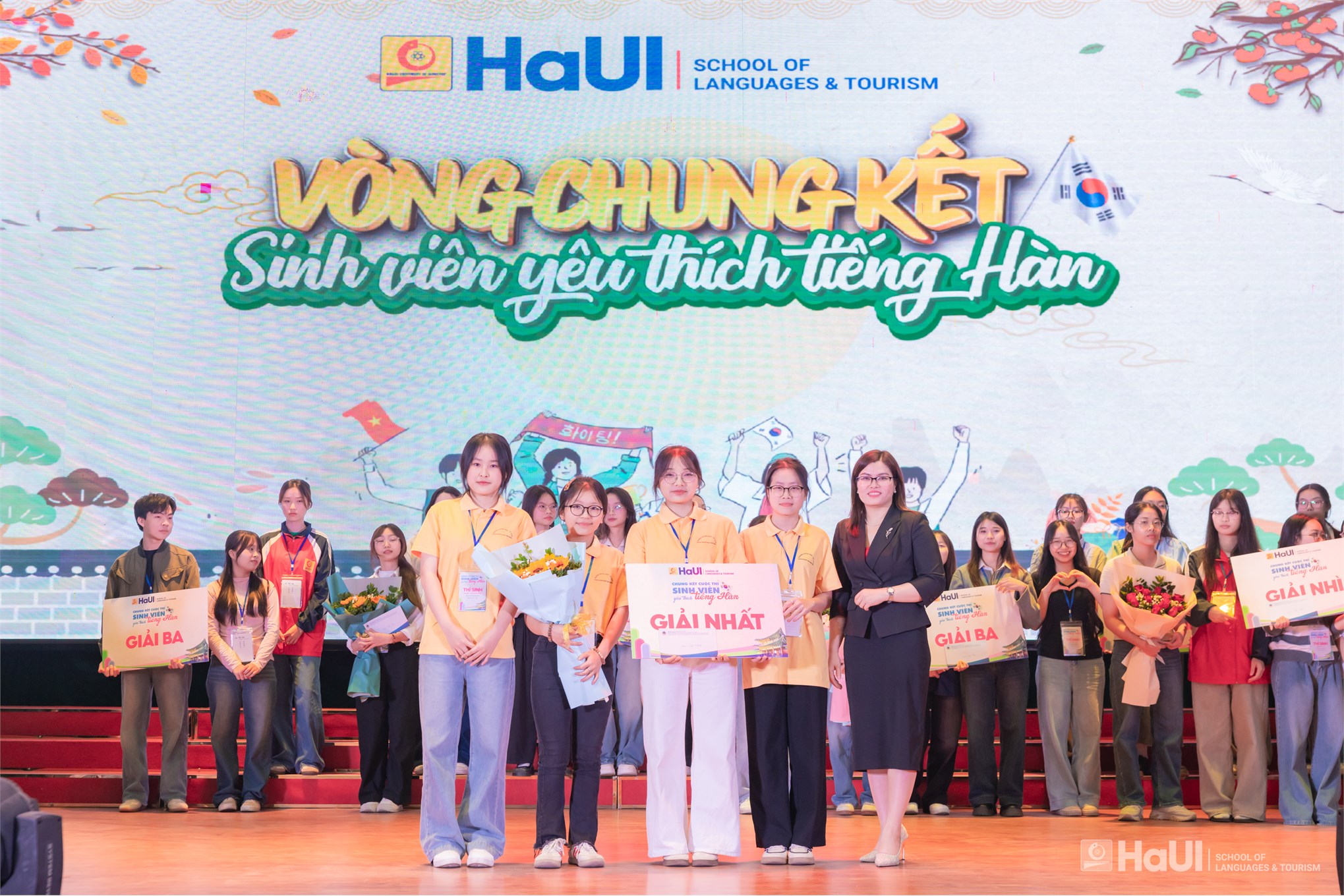 Chung kết cuộc thi `Sinh viên yêu thích tiếng Hàn` - Lan toả đam mê ngôn ngữ và văn hoá Hàn Quốc