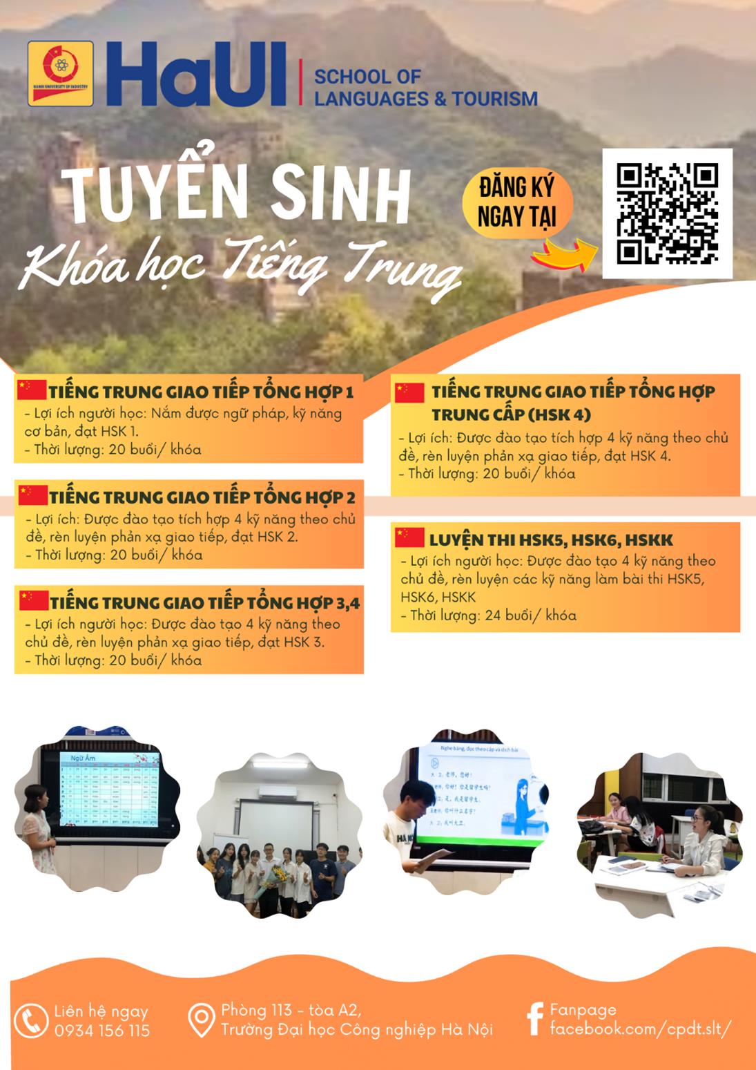 Tuyển sinh các khóa học ngoại ngữ và kỹ năng mềm đợt 1 năm 2026